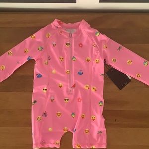 Mott 50 baby girl swimsuit UPF 50 NWT
